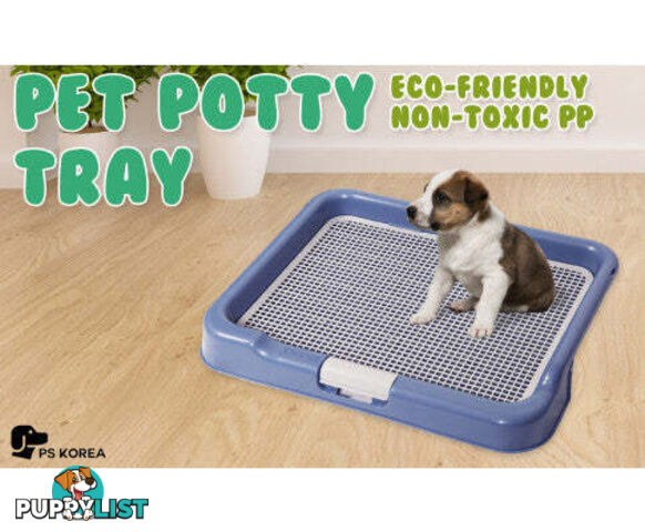 PS KOREA Dog Potty Tray Training /Toilet Portable T3 - V274-PET-POTT3-GY