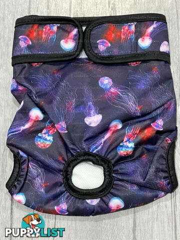 Dog / Cat Female Diaper - Washable adjustable - Lil Cracker - LCDIAXXLGAL