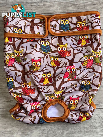 Dog / Cat Female Diaper - Washable adjustable - Lil Cracker - LCDIAXXLGAL
