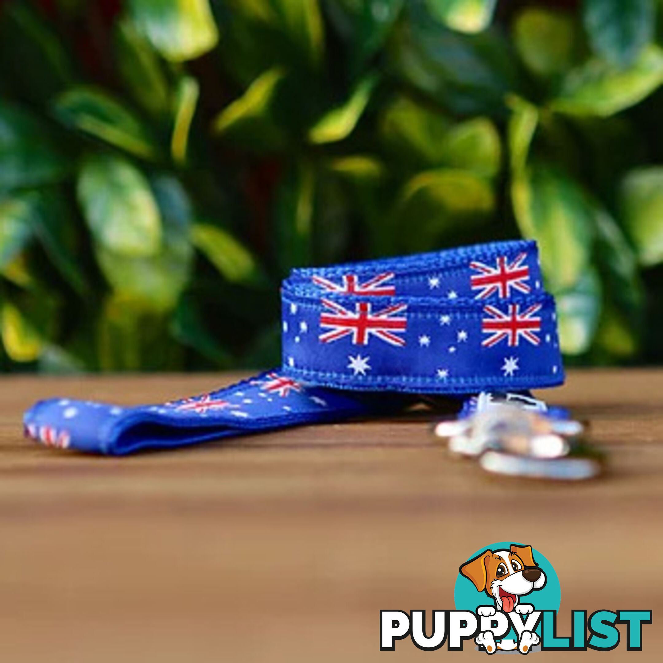 Australia Flag Dog Lead - Hand Made by The Bark Side. - TBSLDAUS251.8