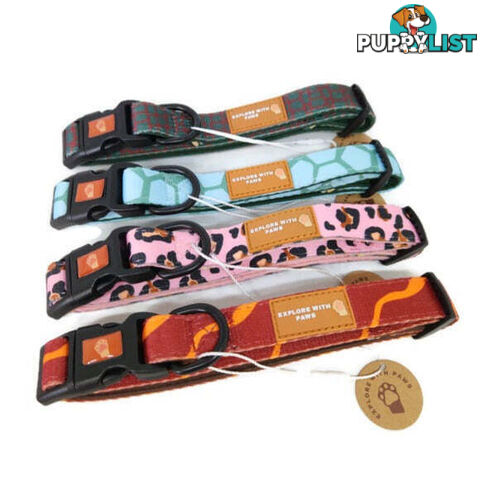 Designer Dog Collars by Explore with Paws - EWPCOLMTURY