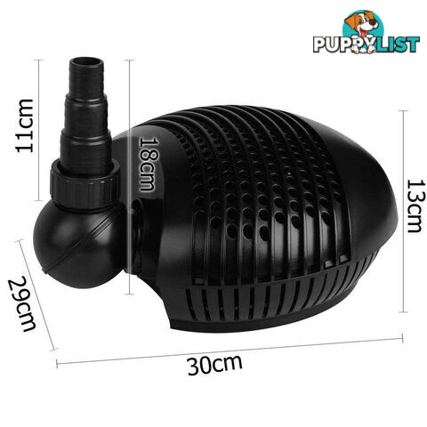 Giantz Aquarium Pump Fish Tank Water Submersible Fountain Pond Marine 10000L/H - AQUA-CFP-10000