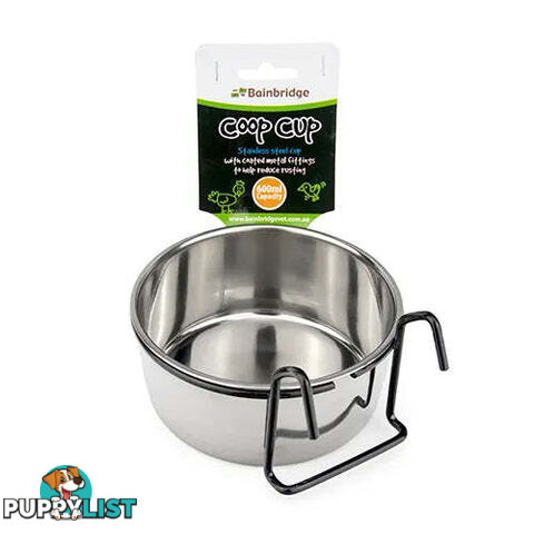COOP CUP - STAINLESS STEEL WITH HOOK HOLDER - BB-A7090