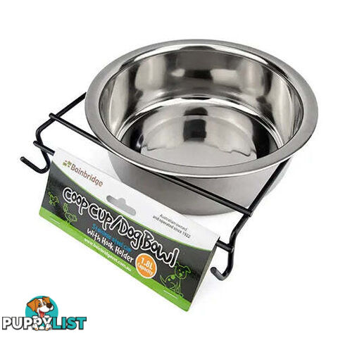 COOP CUP - STAINLESS STEEL WITH HOOK HOLDER - BB-A7090