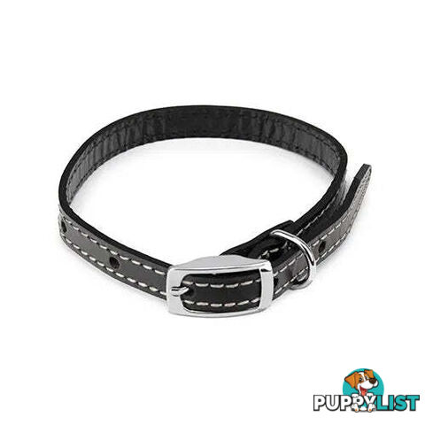 LEATHER COLLARS - BAINBRIDGE - BB-A7021-BLK