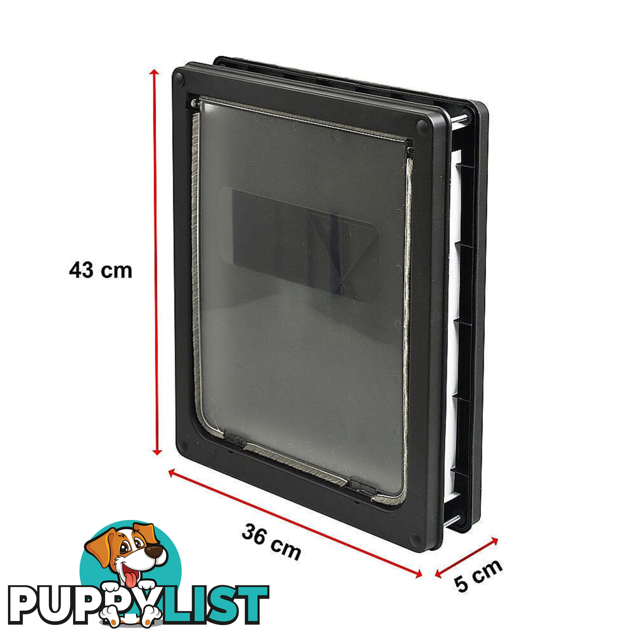 Pet Cat Dog Safe Security Flap Locking Door - V63-822821