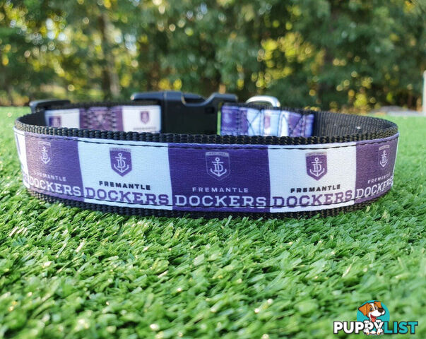 AFL Dog Collars, Footy - Aussie Rules - Moondidley Pets - MDPCOLAFLLPAP