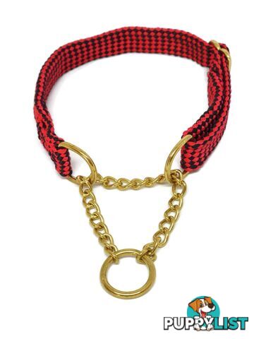 Martingale Dog Collars No Stitching Tough Yarnix - YNXCOLMARXL20HRED
