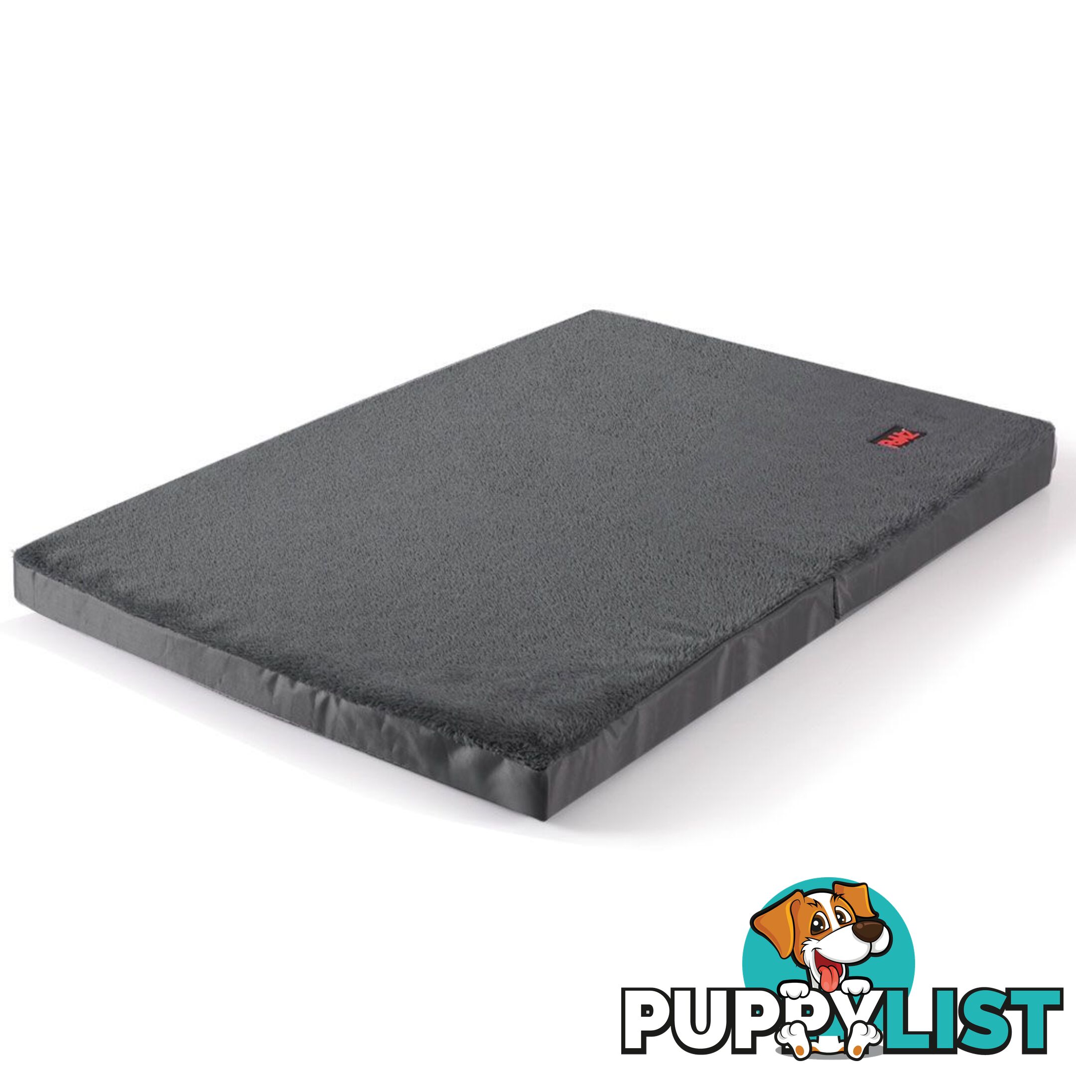 Pet Bed Foldable Dog Puppy Beds Cushion Pad Pads Soft Plush Black PaWz - WB-JC1045-M-BK