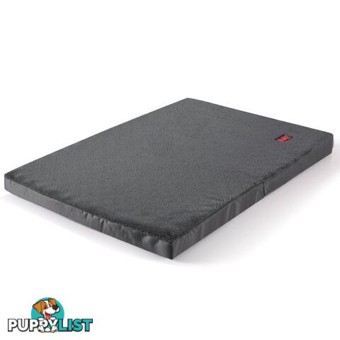 Pet Bed Foldable Dog Puppy Beds Cushion Pad Pads Soft Plush Black PaWz - WB-JC1045-M-BK