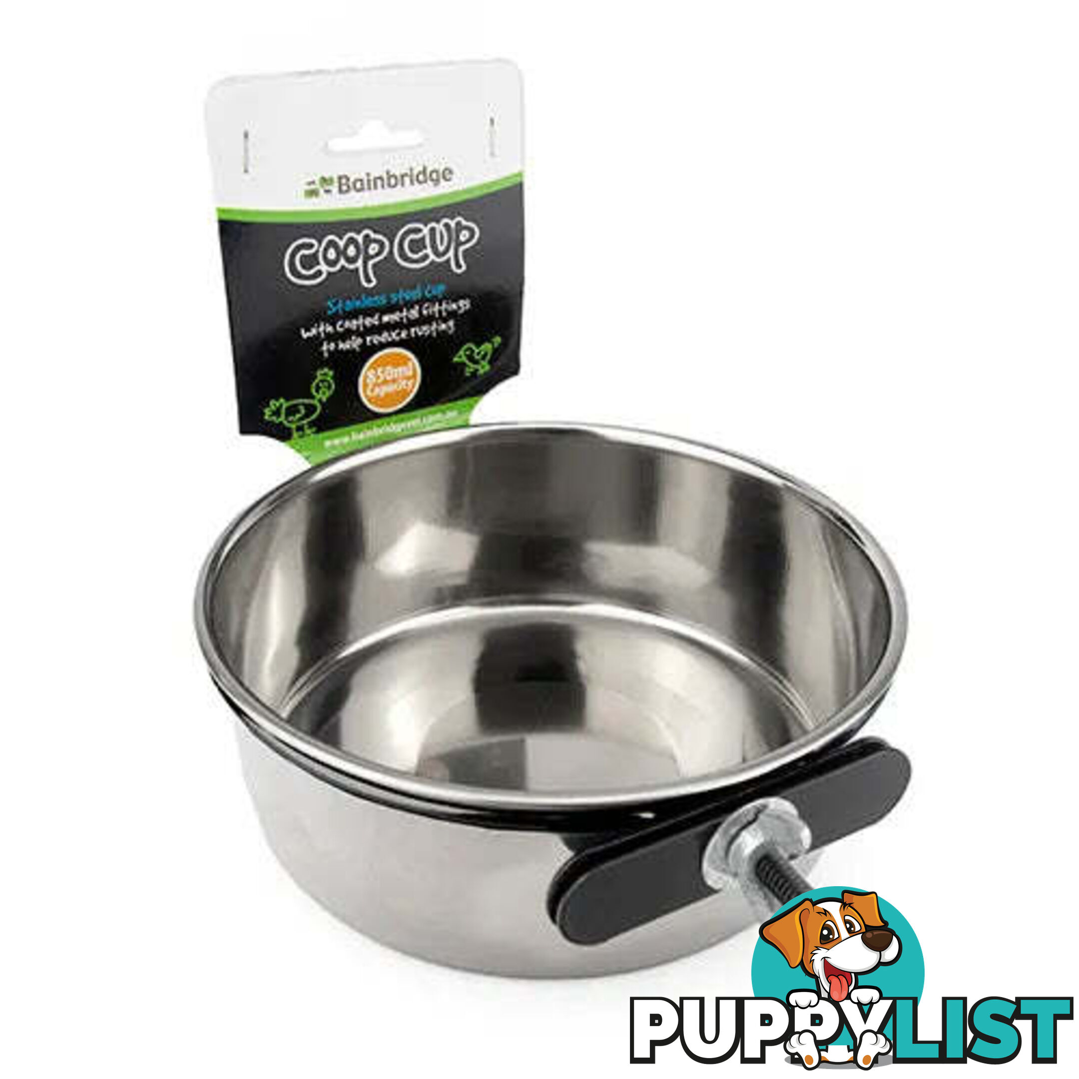 COOP CUP WITH CLAMP HOLDER - BAINBRIDGE - BB-A7084