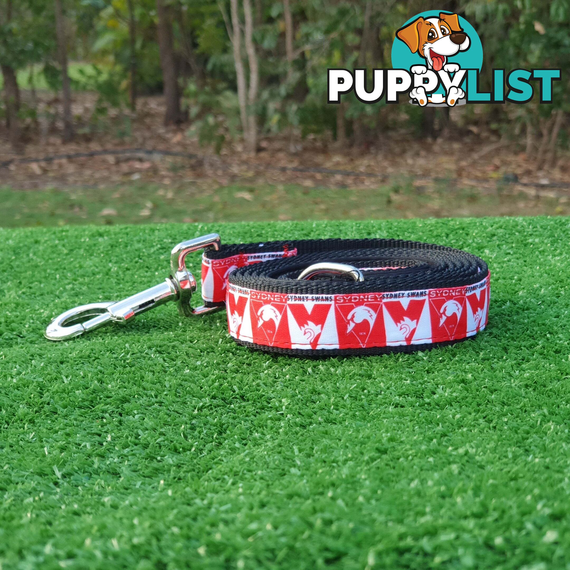 AFL Dog Leads, Footy - Aussie Rules - Moondidley Pets - MDPLDAFLSYSW