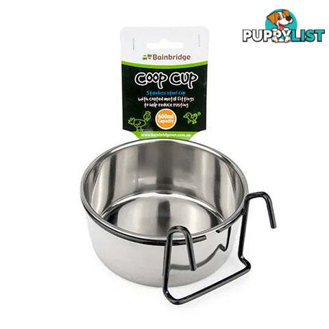 COOP CUP - STAINLESS STEEL WITH HOOK HOLDER - BB-A7089