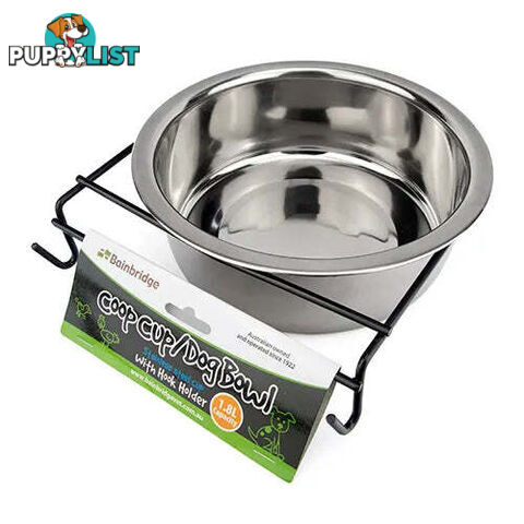 COOP CUP - STAINLESS STEEL WITH HOOK HOLDER - BB-A7089