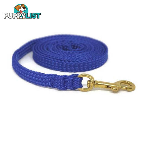 1.8m to 10m Long Dog Lead No Stitching Tough Yarnix 10mm Wide - YNXLD10-1.8-PNK-SS