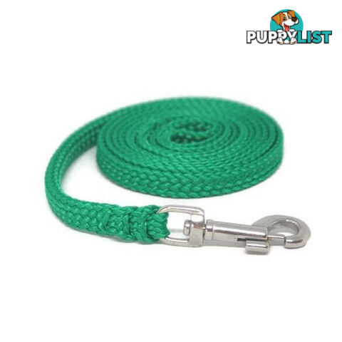 1.8m to 10m Long Dog Lead No Stitching Tough Yarnix 10mm Wide - YNXLD10-1.8-PNK-SS