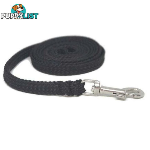 1.8m to 10m Long Dog Lead No Stitching Tough Yarnix 10mm Wide - YNXLD10-1.8-PNK-SS