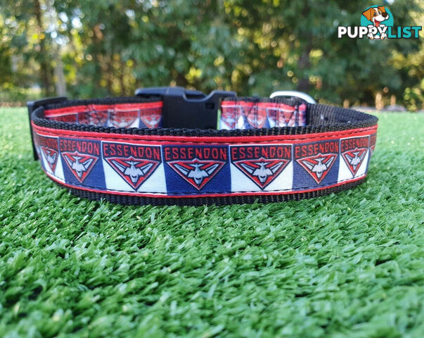 AFL Dog Collars, Footy - Aussie Rules - Moondidley Pets - MDPCOLAFLSMD