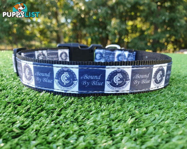 AFL Dog Collars, Footy - Aussie Rules - Moondidley Pets - MDPCOLAFLSMD