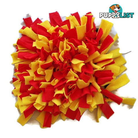 Snuffle Mats - Premium Heavy Duty Rubber Based - Pet Treat Play - Calms Anxiety - Slow Feeder - SNUFFLE-S-PUNA