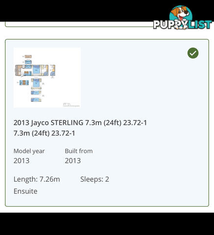 2013 Jayco STERLING