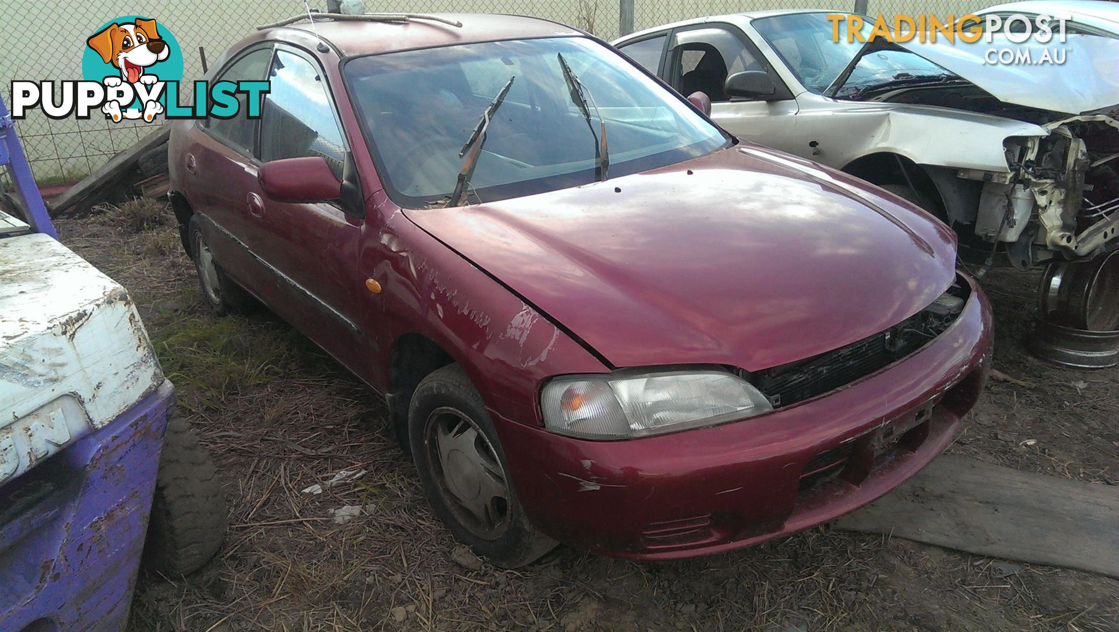 10/94 Ford Laser KJ2 4Dr Hatch Manual 1.8 Petrol LEFT FRONT PASSENGER SEAT