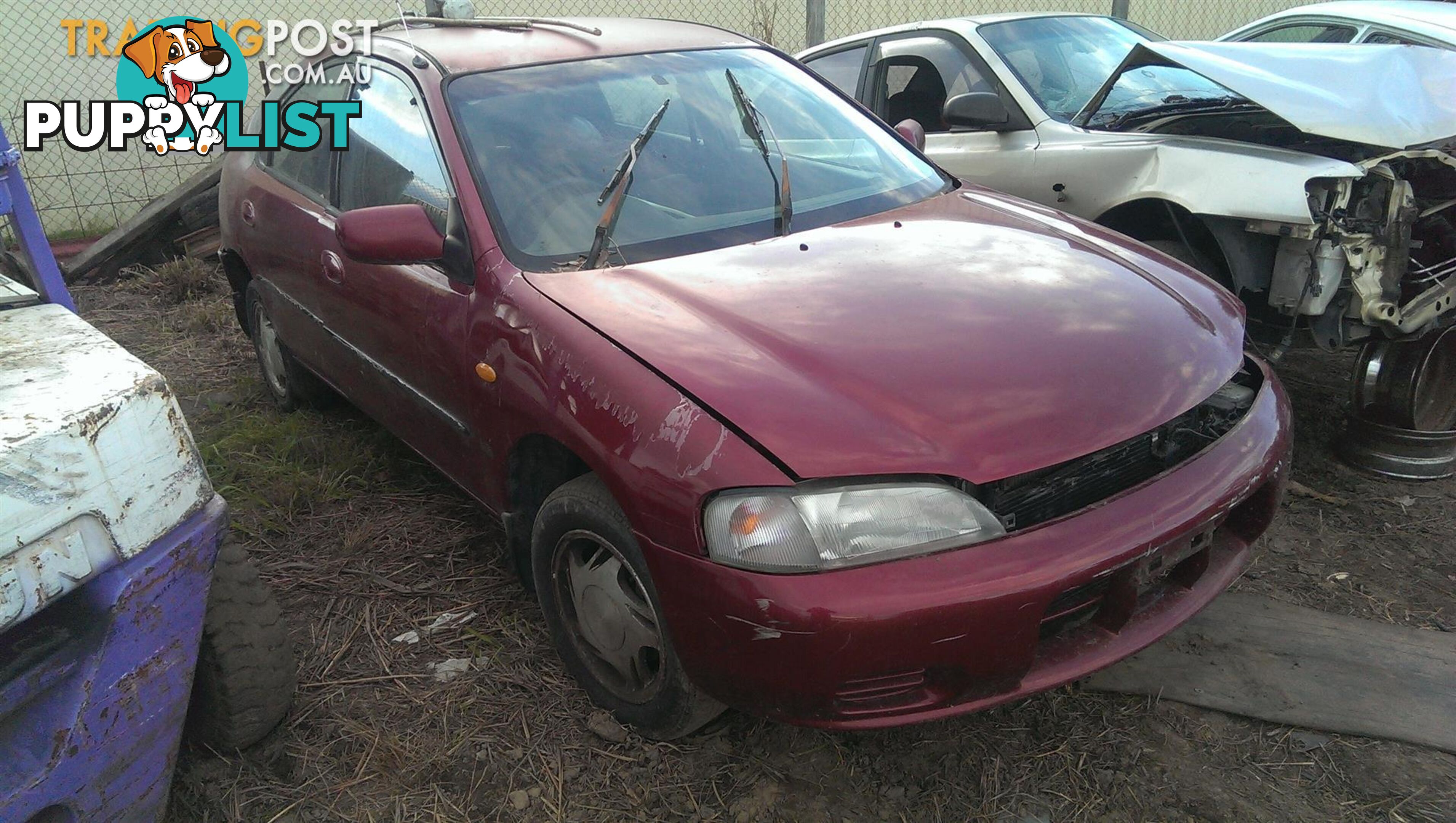 10/94 Ford Laser KJ2 4Dr Hatch Manual 1.8 Petrol LEFT FRONT CALIPER