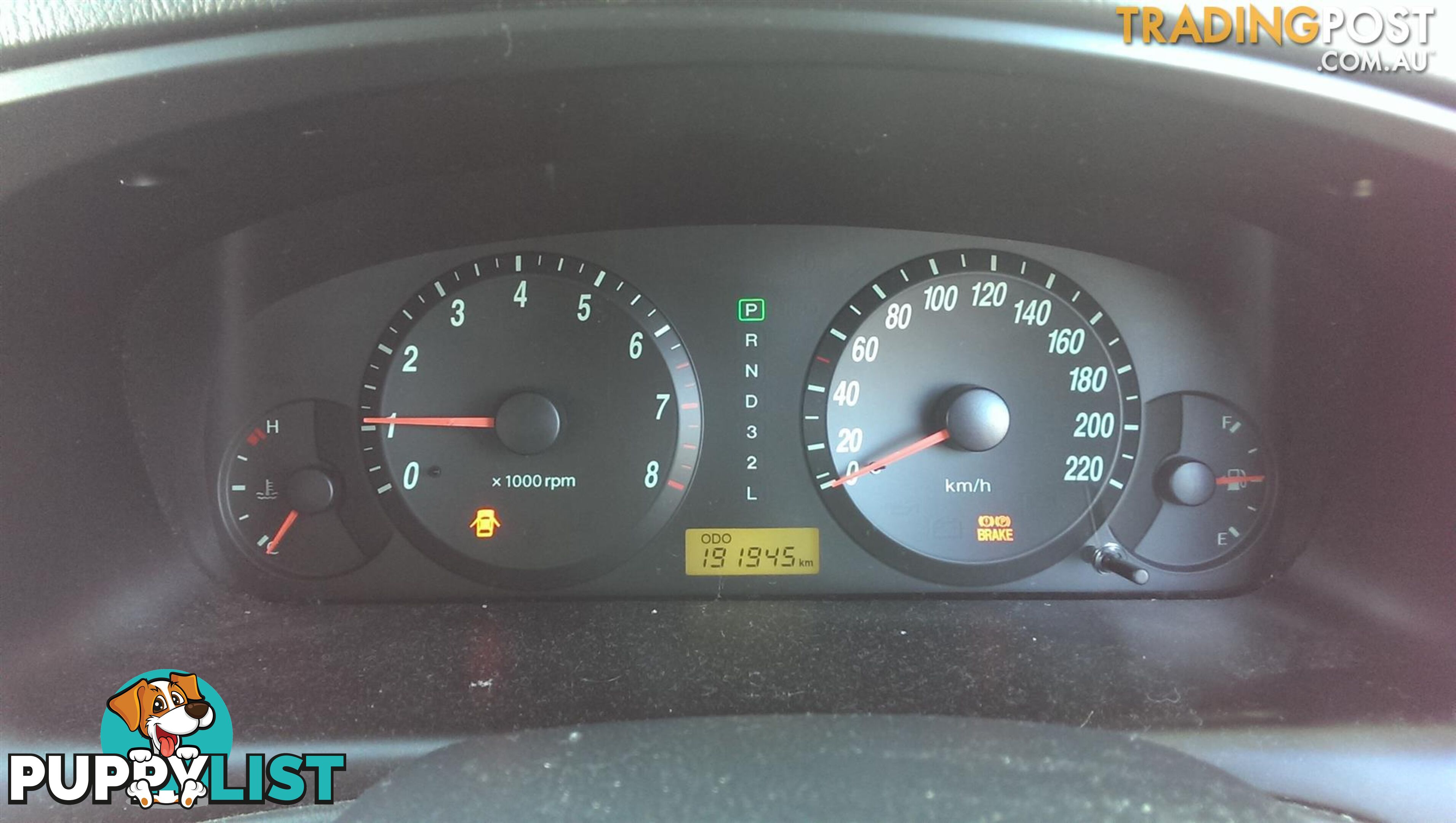 2005 Hyundai Elantra  5Dr Hatch Auto 2.0 Ltr Petrol INSTRUMENT CLUSTER