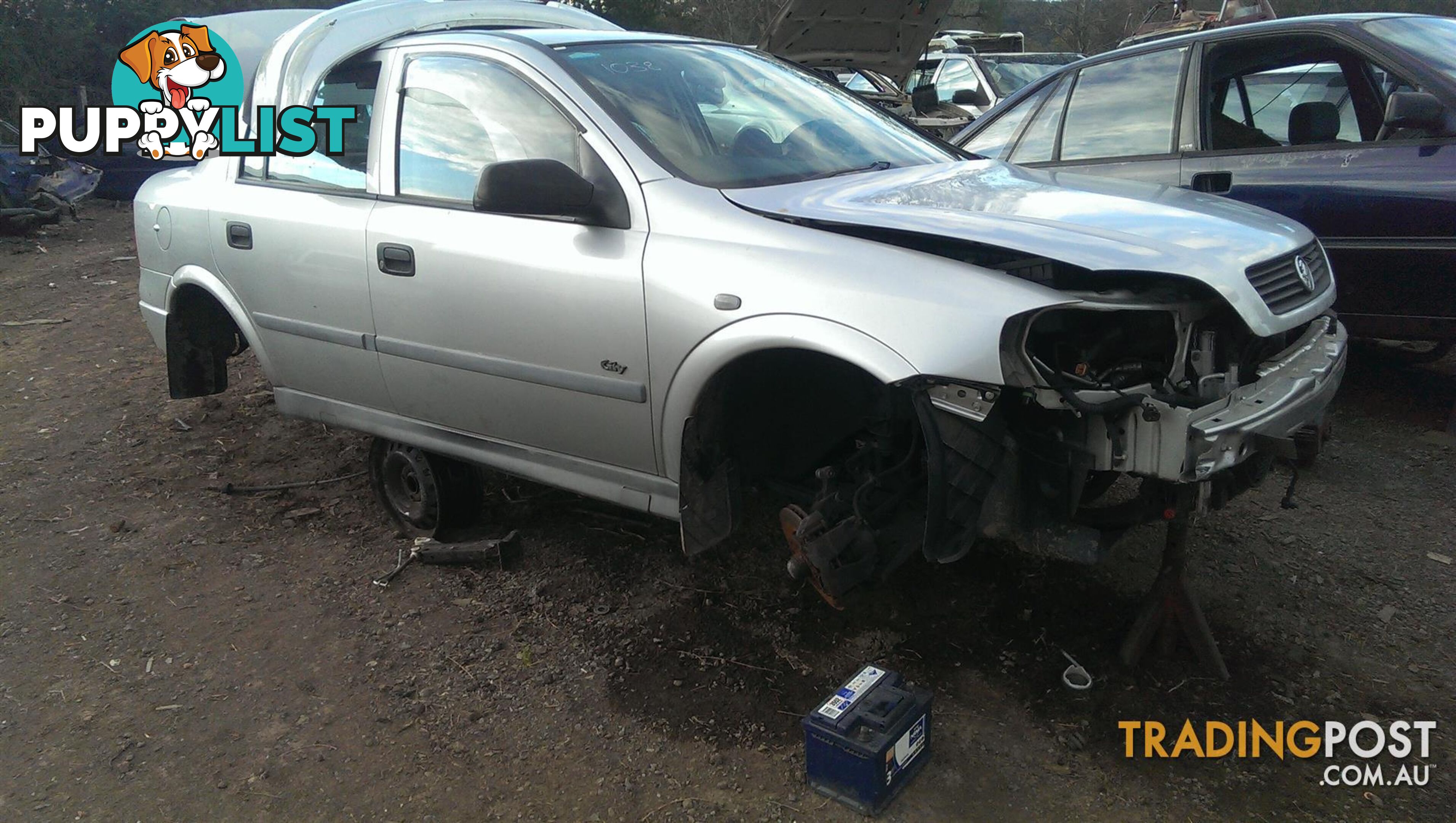 2000 Holden Astra TS 4Dr Sedan Auto 1.8 petrol LEFT REAR DISC ROTOR