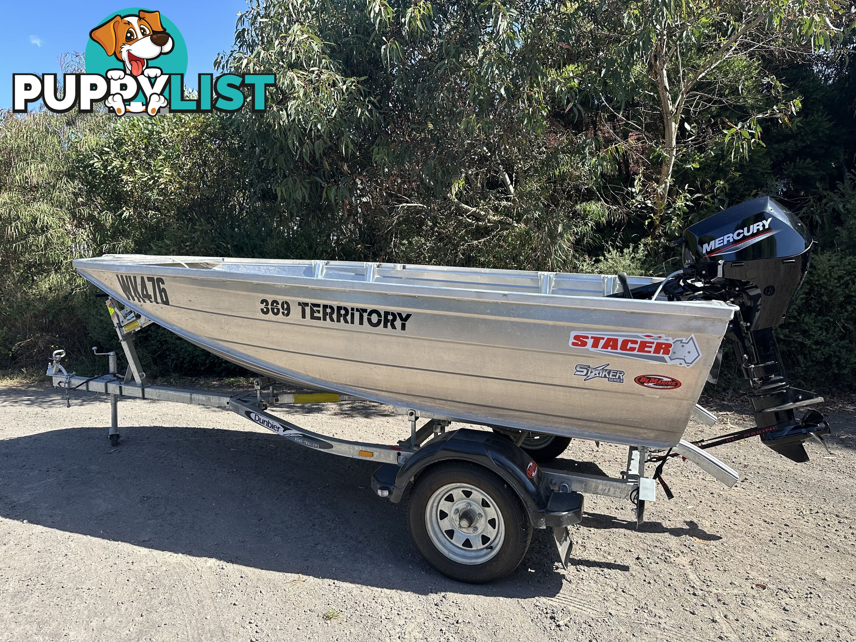 Stacer 369 Territory Striker (Roof topper)