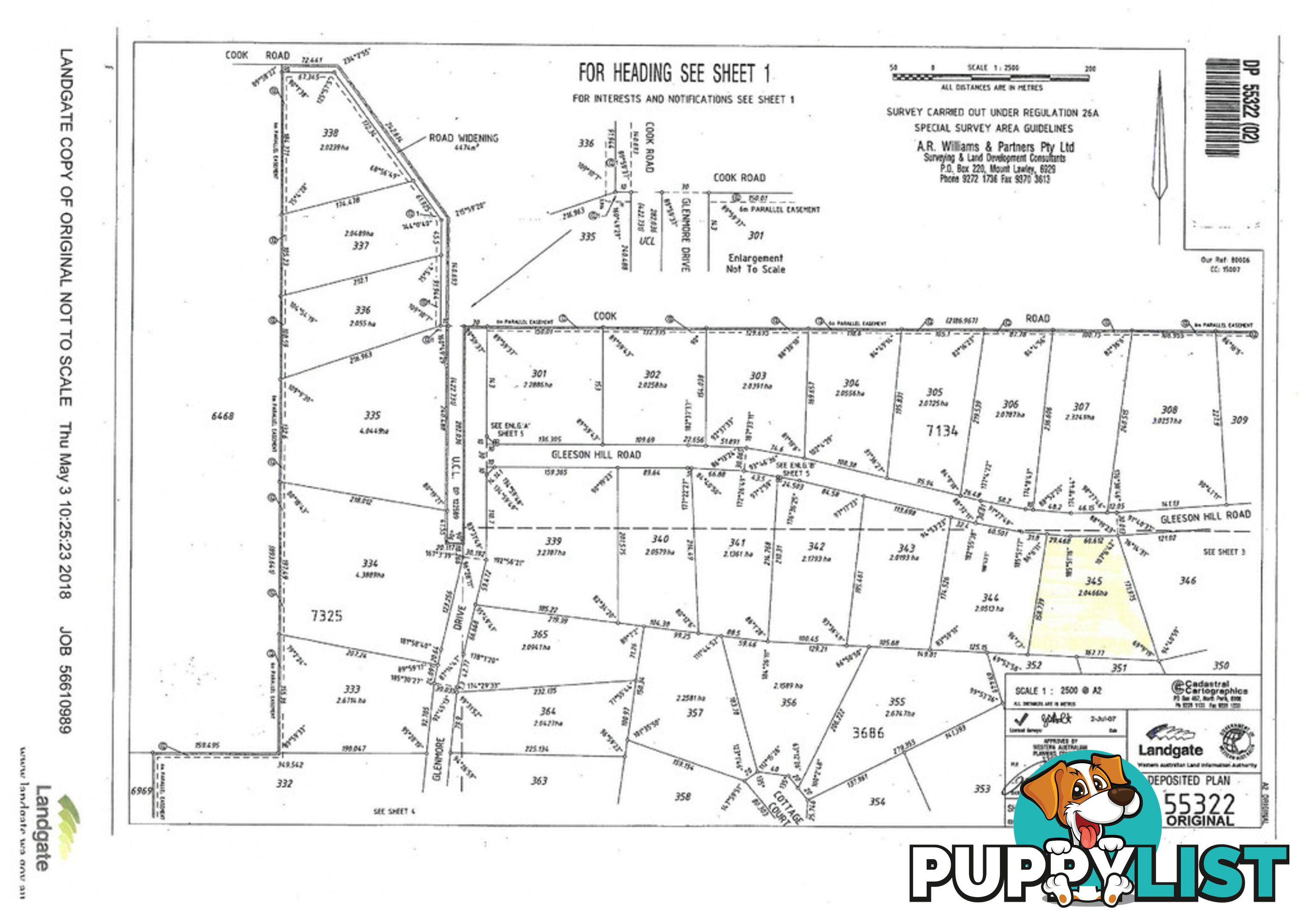 Lot 345 Gleeson Hill Road BAKERS HILL WA 6562