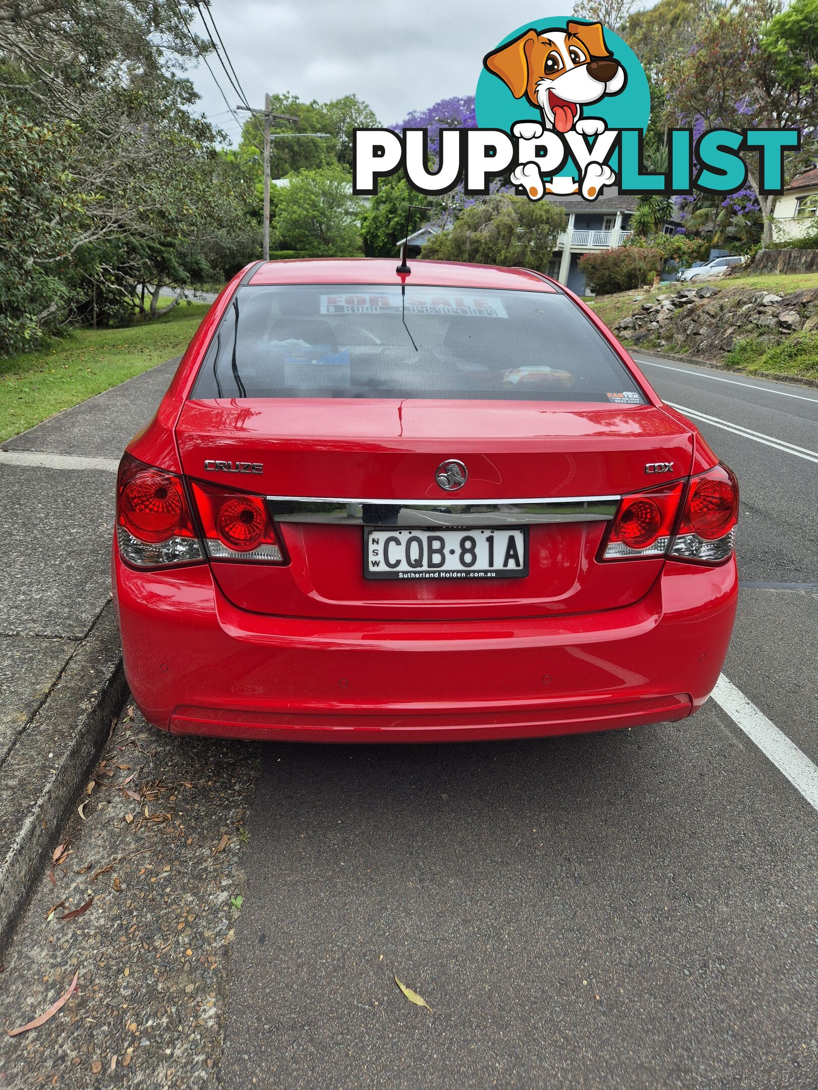 2013 Holden Cruze CDX Sedan Automatic