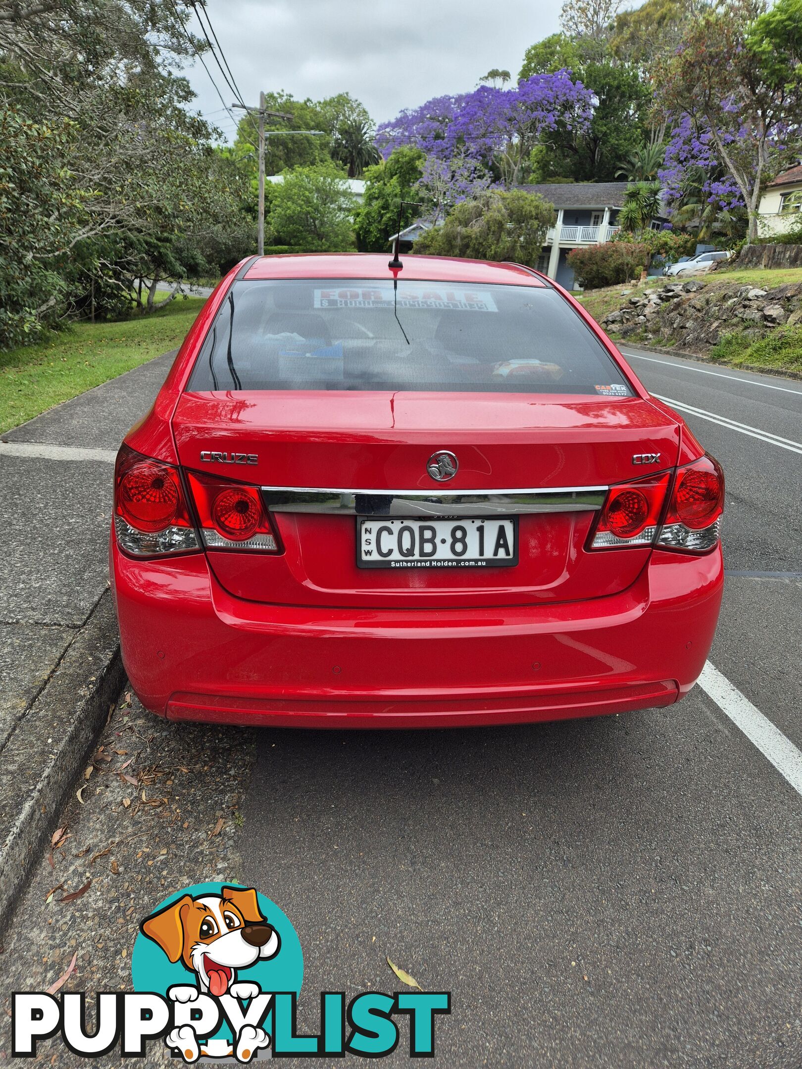 2013 Holden Cruze CDX Sedan Automatic