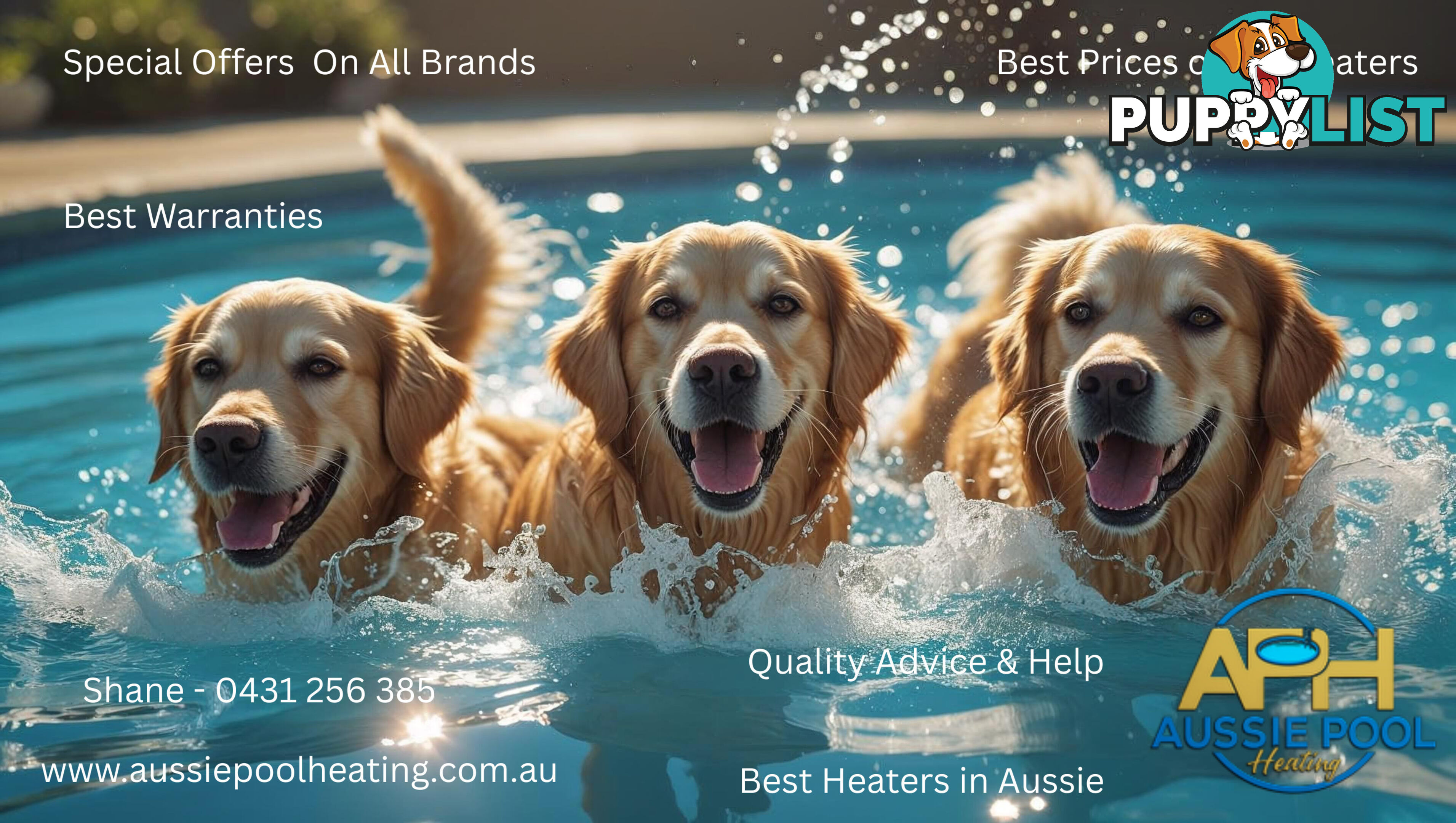 Pool Heaters for Sales Best Prices Best Advice - Call Shane