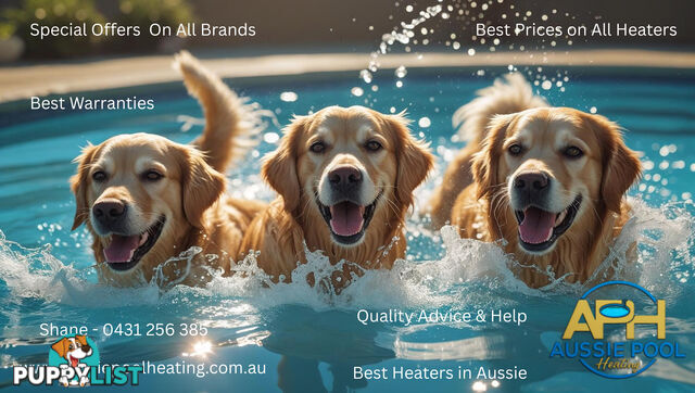 Pool Heaters for Sales Best Prices Best Advice - Call Shane