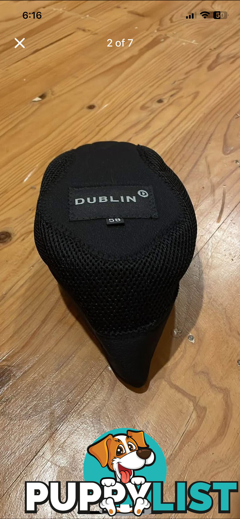 Sparkly Pink Dublin girls riding helmet size 58