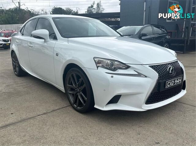 2013 LEXUS IS IS250FSPORT GSE30R SEDAN