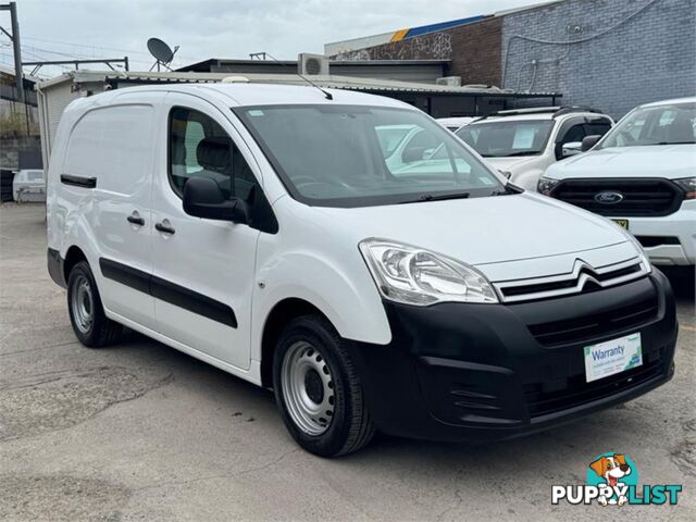 2018 CITROEN BERLINGO L2BLUEHDI B9CMY17 VAN