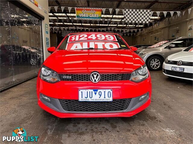 2012 Volkswagen Polo GTI 6R MY13 Hatchback