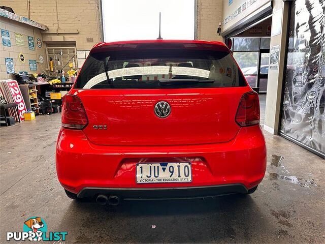 2012 Volkswagen Polo GTI 6R MY13 Hatchback