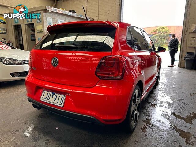 2012 Volkswagen Polo GTI 6R MY13 Hatchback