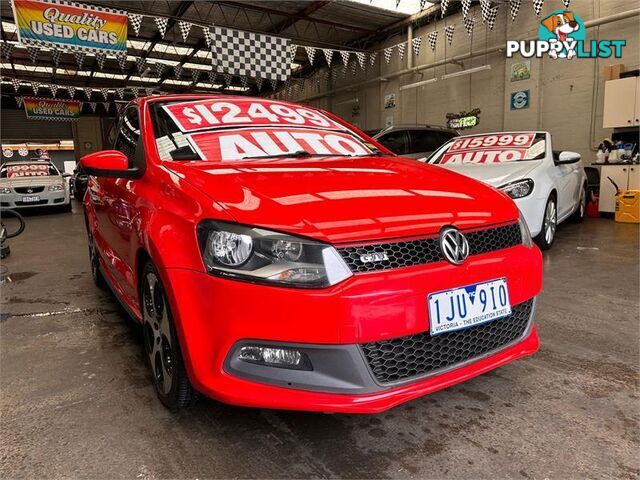 2012 Volkswagen Polo GTI 6R MY13 Hatchback