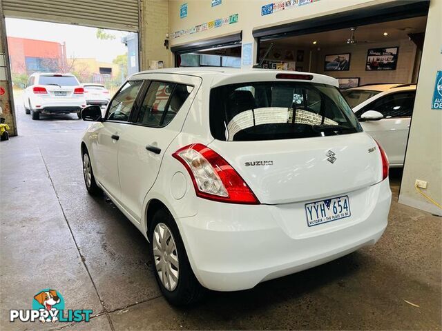 2012 Suzuki Swift GA FZ Hatchback