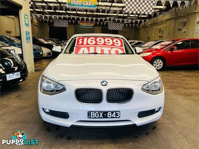 2013 BMW 1 Series 118d F20 MY0713 Hatchback