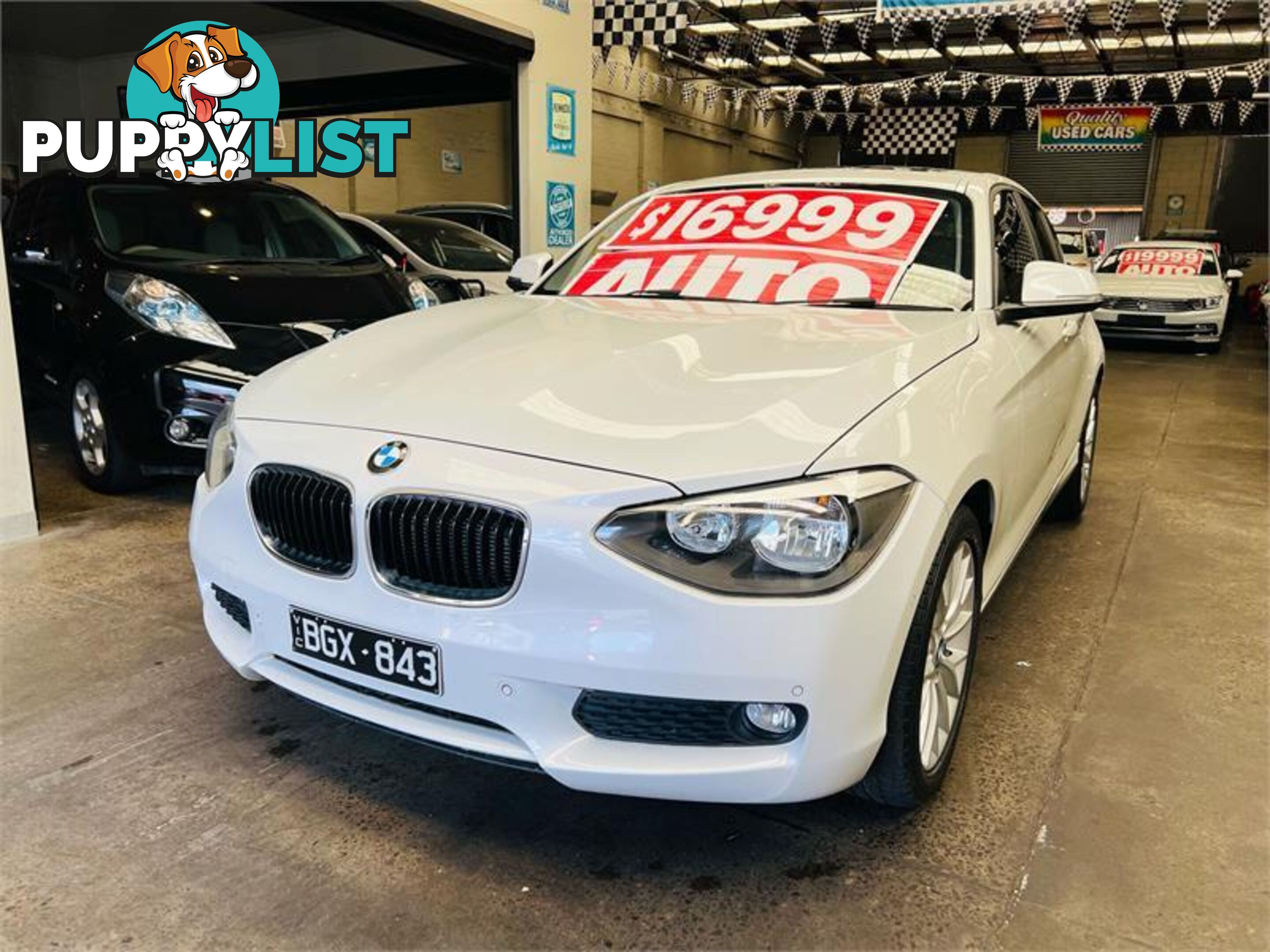 2013 BMW 1 Series 118d F20 MY0713 Hatchback