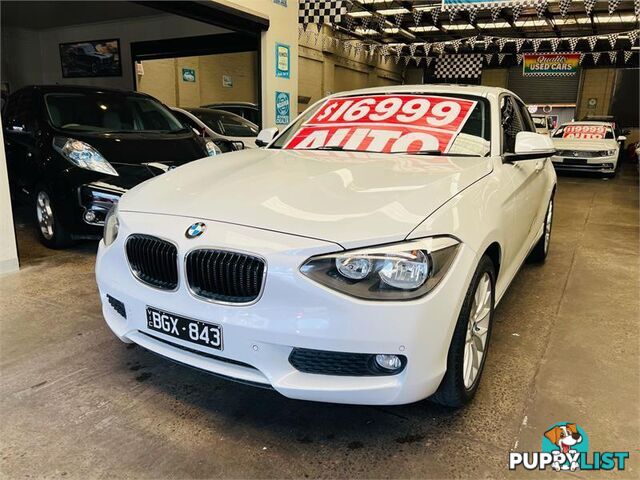 2013 BMW 1 Series 118d F20 MY0713 Hatchback