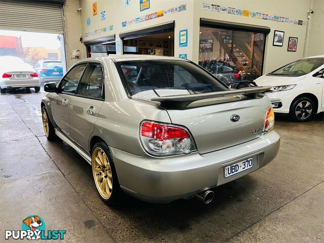 2006 Subaru Impreza WRX S MY07 Sedan