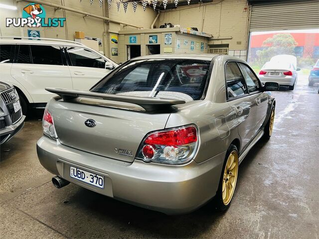 2006 Subaru Impreza WRX S MY07 Sedan