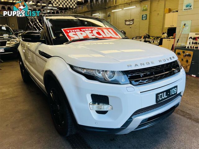 2012 Land Rover Range Rover Evoque SD4 Dynamic L538 12MY Wagon