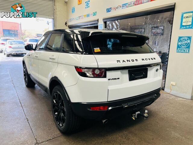 2014 Land Rover Range Rover Evoque TD4 Pure Tech L538 14MY Wagon